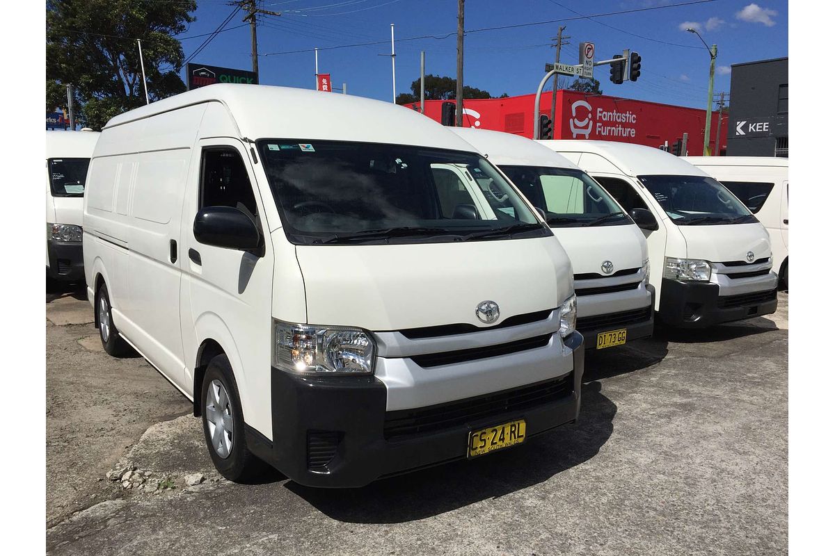 2018 Toyota Hiace SLWB KDH221R MY16 ELWB High Roof