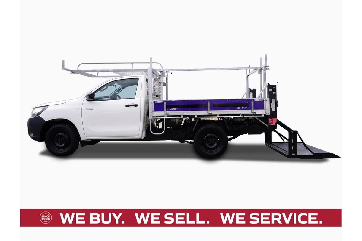 2019 Toyota Hilux Workmate TGN121R Rear Wheel Drive