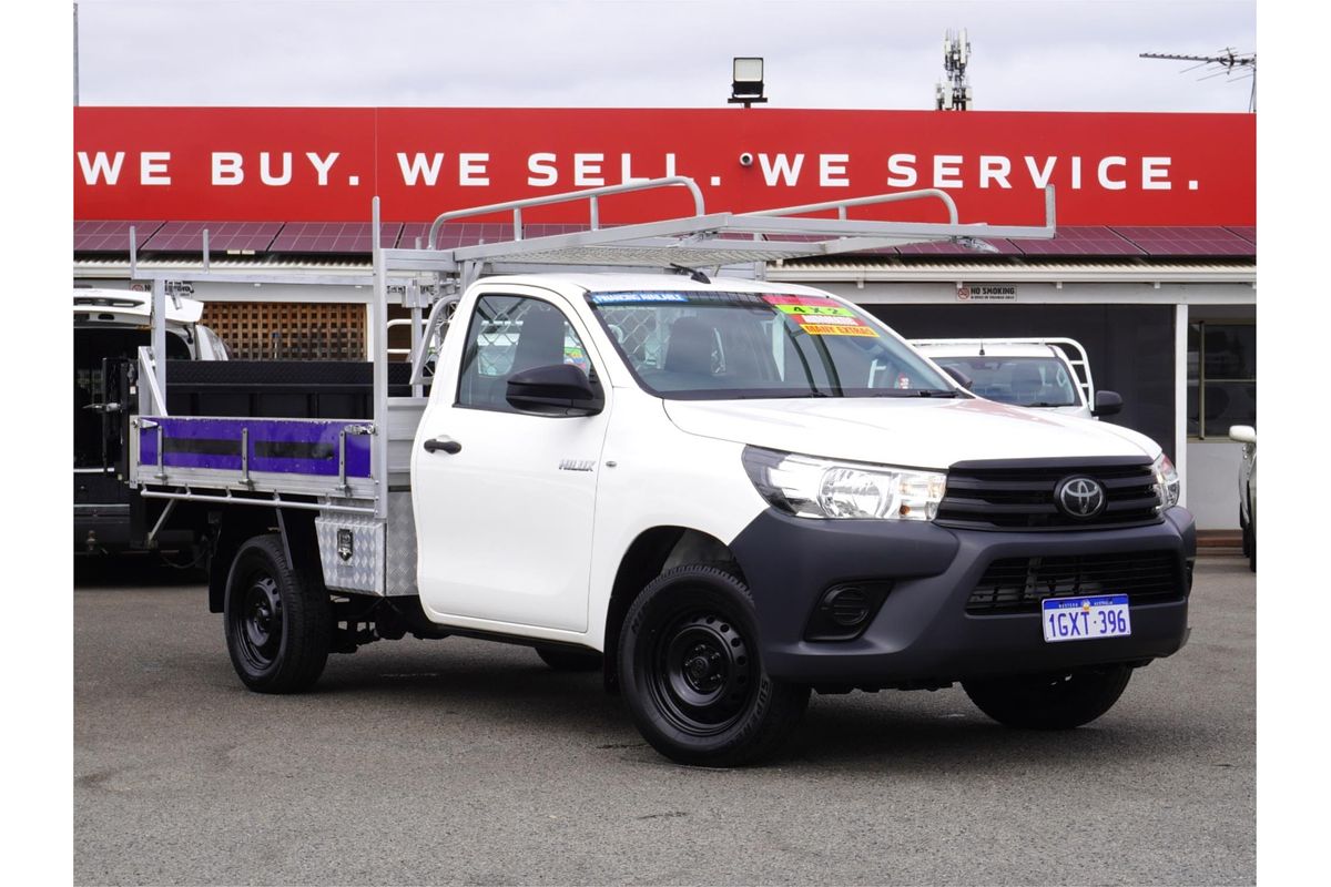 2019 Toyota Hilux Workmate TGN121R Rear Wheel Drive