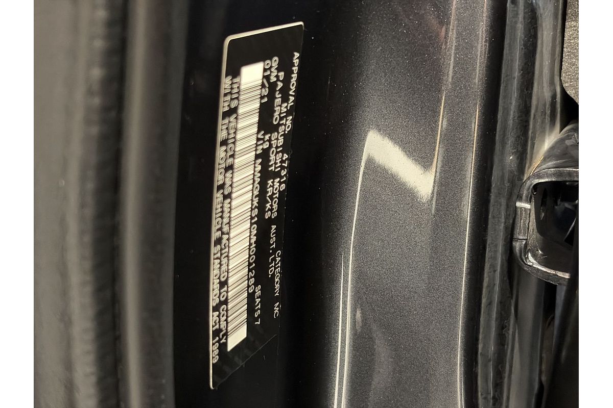 2021 Mitsubishi Pajero Sport Exceed QF