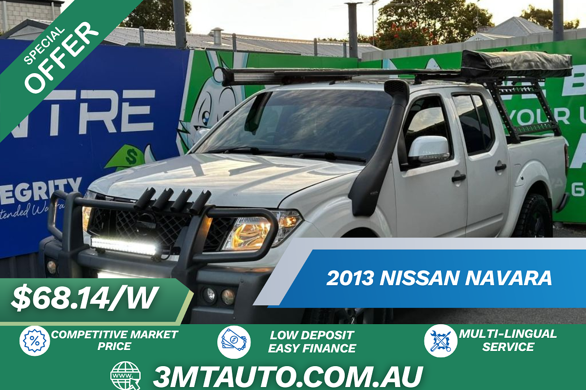 2013 Nissan Navara ST D40 Series 6 4X4