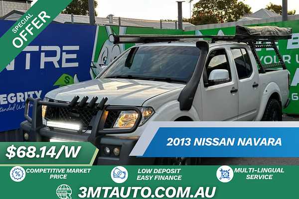 2013 Nissan Navara ST D40 Series 6 4X4