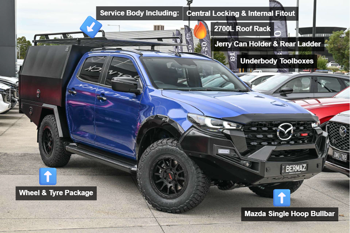 2025 Mazda BT-50 SP TF 4X4