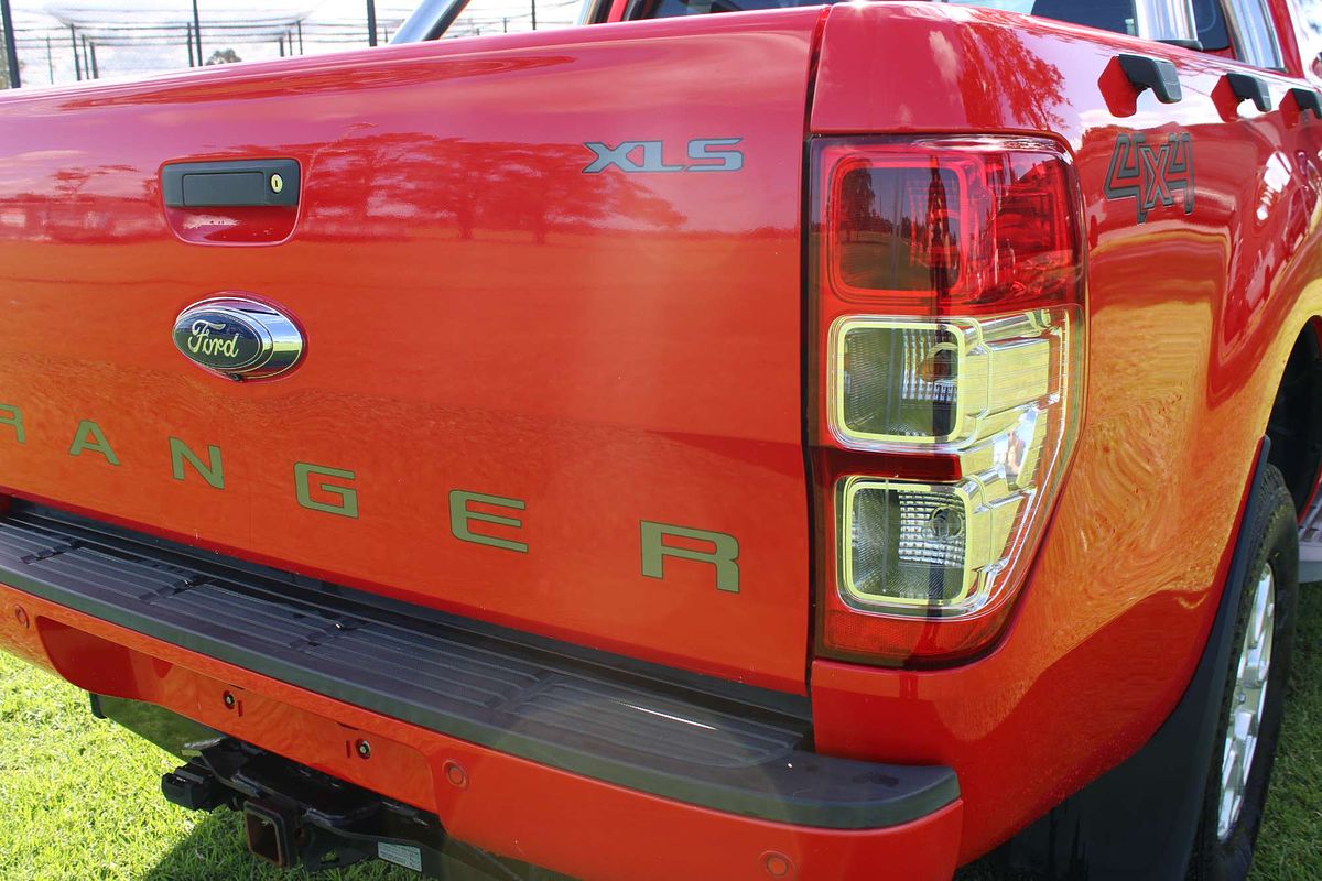 2016 FORD RANGER XLS 3.2 (4x4) SPECIAL EDITION 6 SP MANUAL DUAL CAB UTILITY DT5 DIESEL