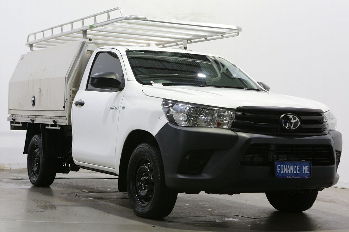2022 Toyota Hilux Workmate TGN121R Rear Wheel Drive