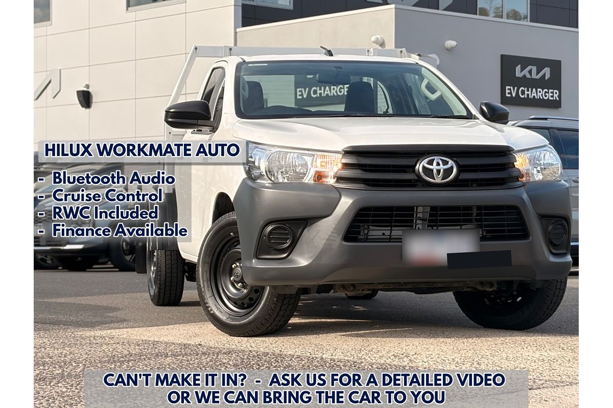 2018 Toyota Hilux Workmate TGN121R Rear Wheel Drive