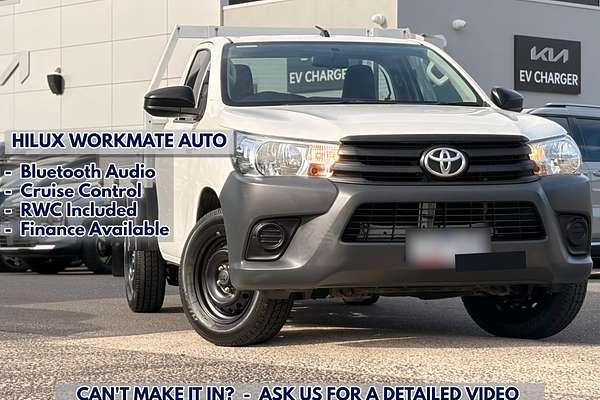 2018 Toyota Hilux Workmate TGN121R Rear Wheel Drive