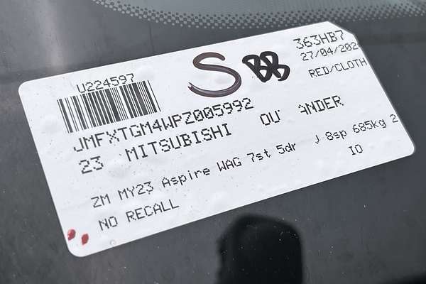 2023 Mitsubishi Outlander Aspire ZM thumb-23