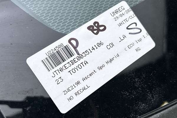 2023 Toyota Corolla Ascent Sport Hybrid ZWE219R thumb-23