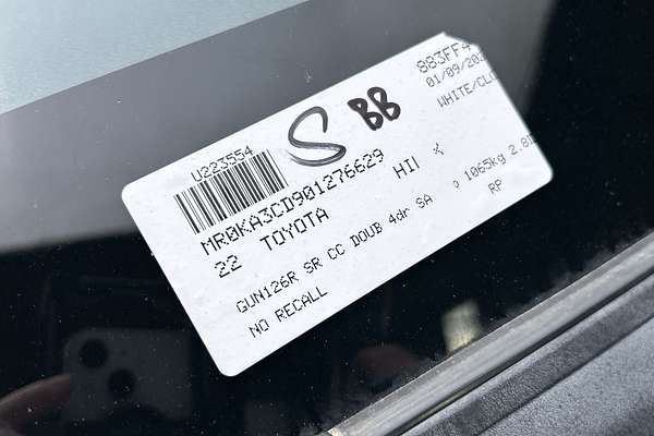 2022 Toyota Hilux SR GUN126R 4X4 thumb-22