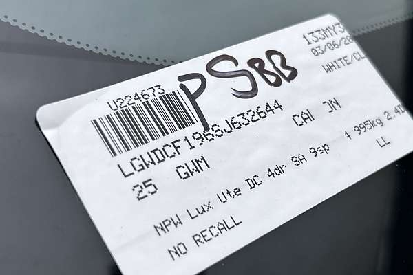 2025 GWM Cannon Lux NPW 4X4 thumb-23