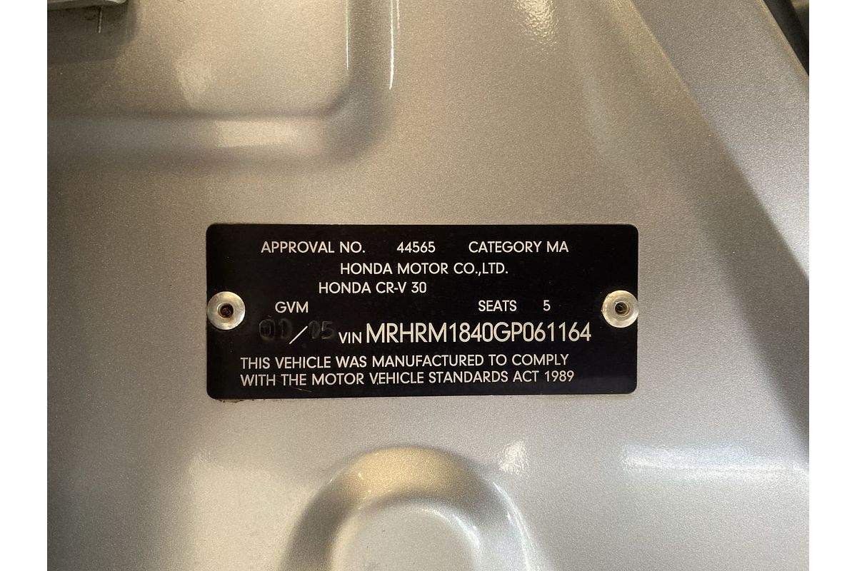 2014 Honda CR-V VTi-L RM Series II