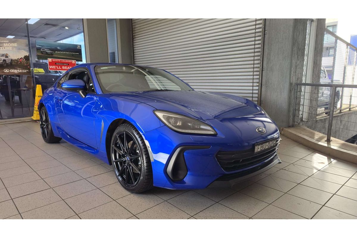 BRZ MY23 S 2.4L 4Cyl PORT & DIRECT F/INJ 6 SP AUTOMATIC 2D COUPE 