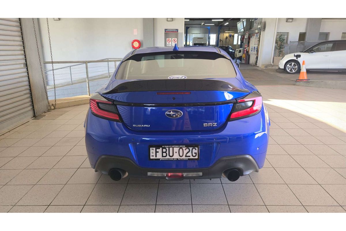 BRZ MY23 S 2.4L 4Cyl PORT & DIRECT F/INJ 6 SP AUTOMATIC 2D COUPE 