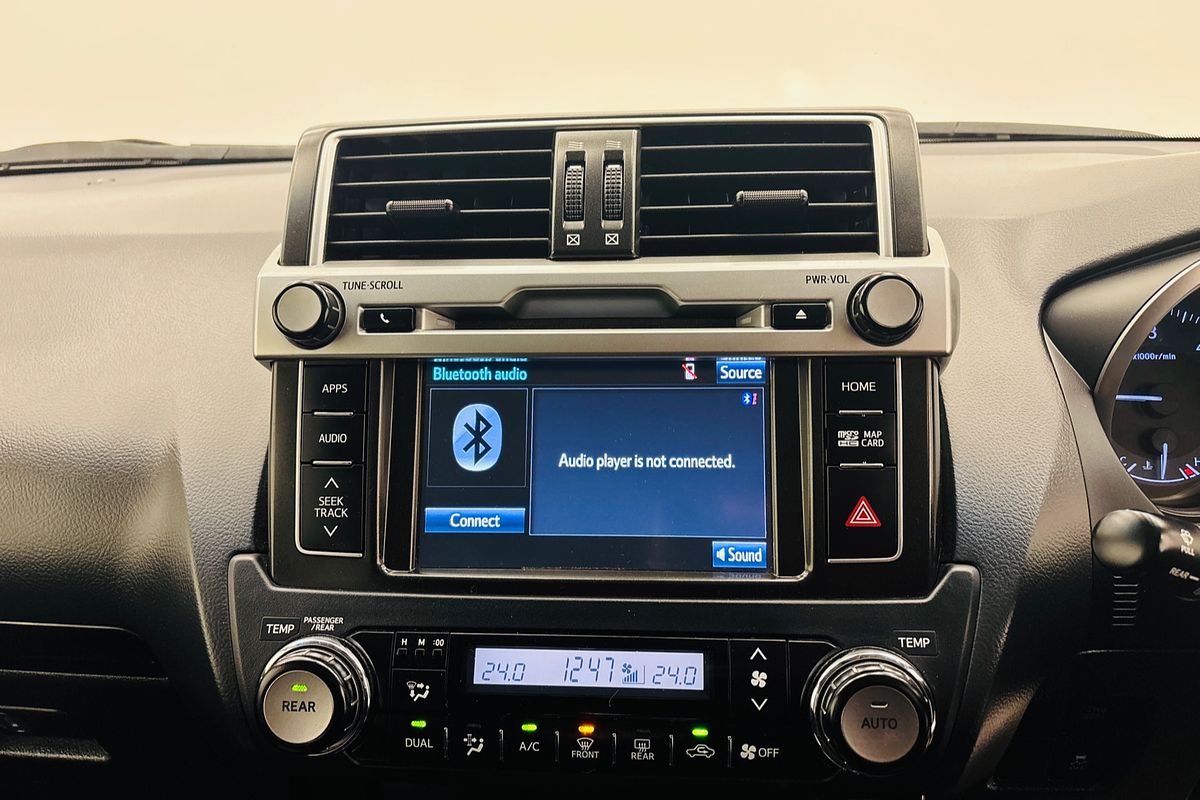 2017 Toyota LANDCRUISER PRADO GXL (4x4) AUTO 4D WAGON DT4 DIESEL