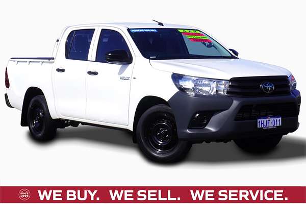 2021 Toyota Hilux Workmate TGN121R Rear Wheel Drive