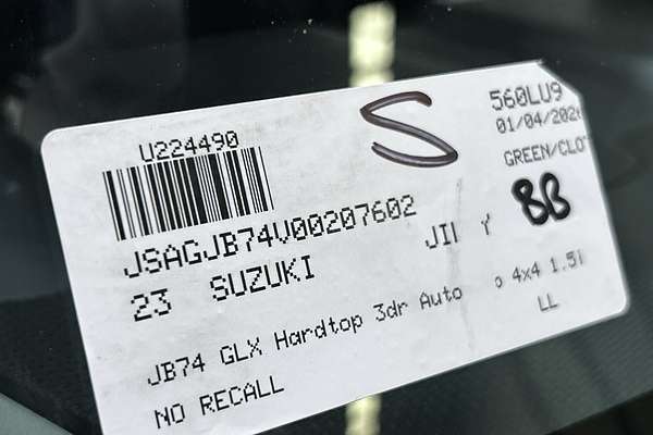 2023 Suzuki Jimny GLX GJ thumb-23