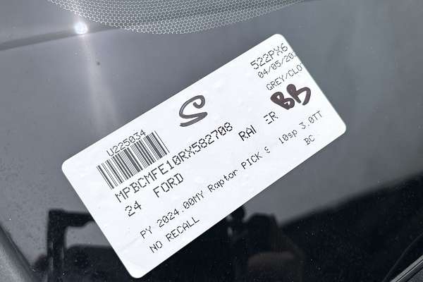 2024 Ford Ranger Raptor 4X4 3.0L thumb-23