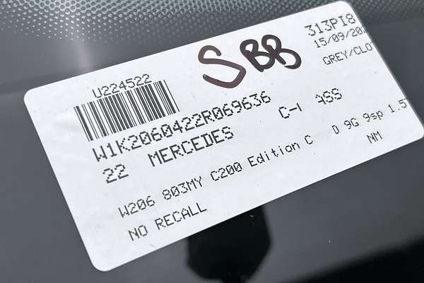 2022 Mercedes-Benz C-Class C200 Edition C W206 thumb-23