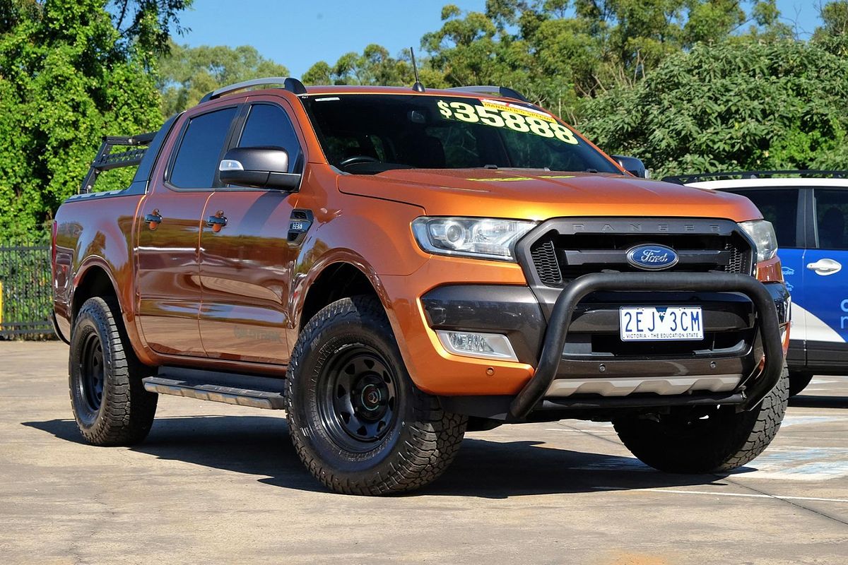 2017 Ford Ranger Wildtrak PX MkII 4X4 3.2L