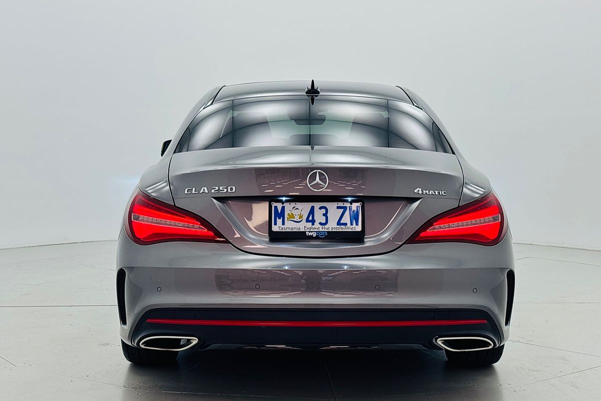 2016 Mercedes-benz CLA 250 SPORT 4MATIC 7 SP AUTOMATIC 4D COUPE T4 