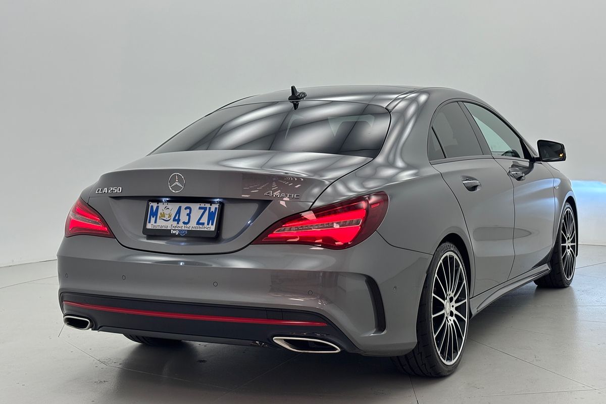 2016 Mercedes-benz CLA 250 SPORT 4MATIC 7 SP AUTOMATIC 4D COUPE T4 