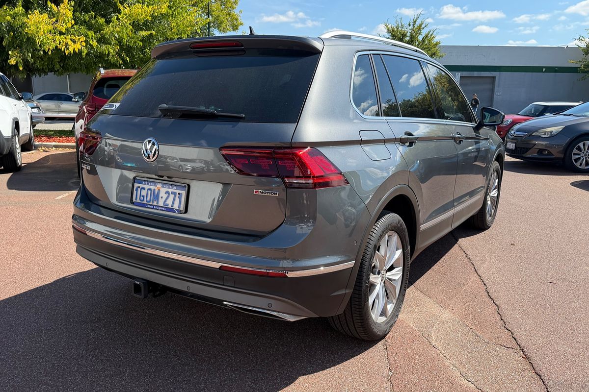 2018 Volkswagen Tiguan 162TSI Highline 5N