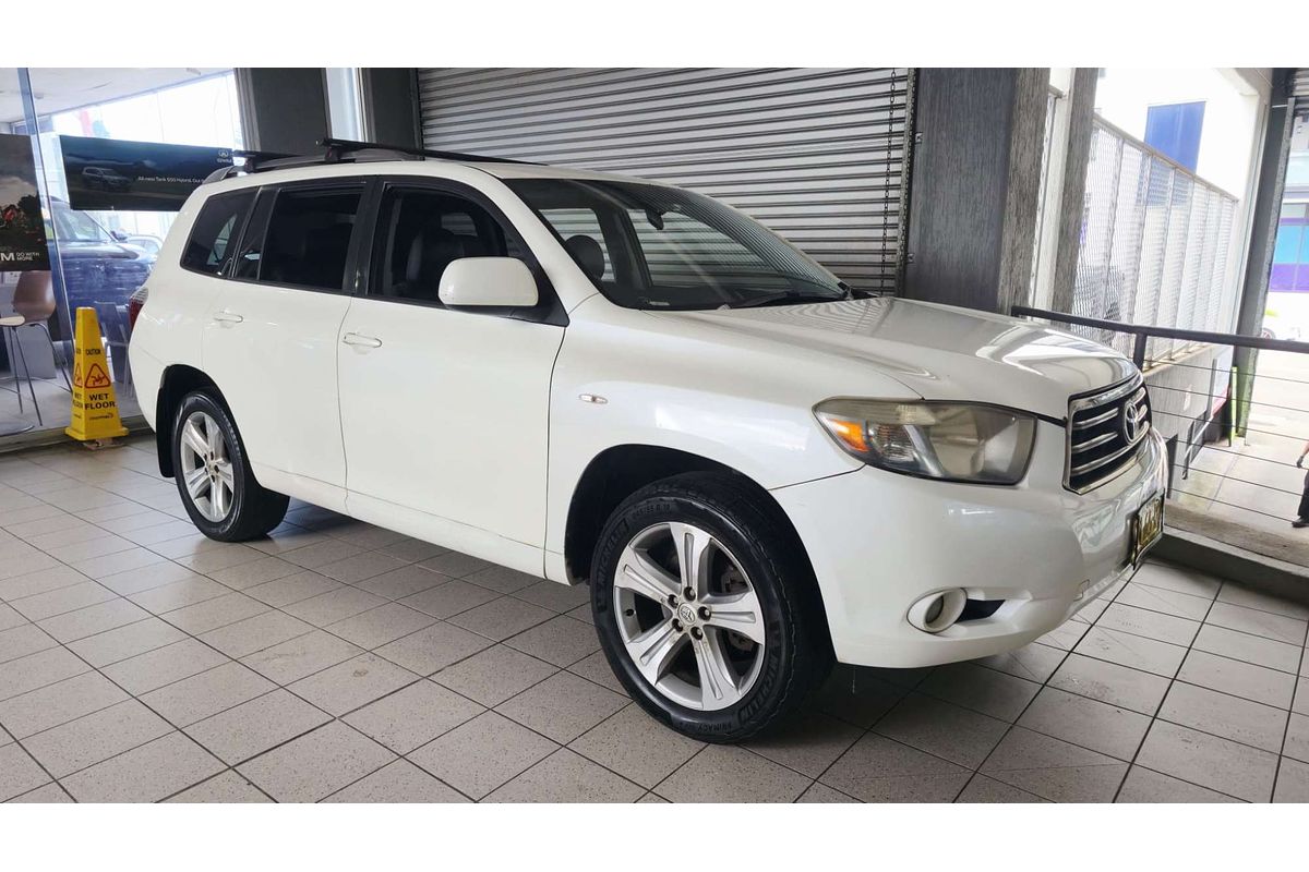 KLUGER GSU45R KX-S (4x4) 3.5L V6 MULTI POINT F/INJ 5 SP AUTOMATIC 4D WAGON 