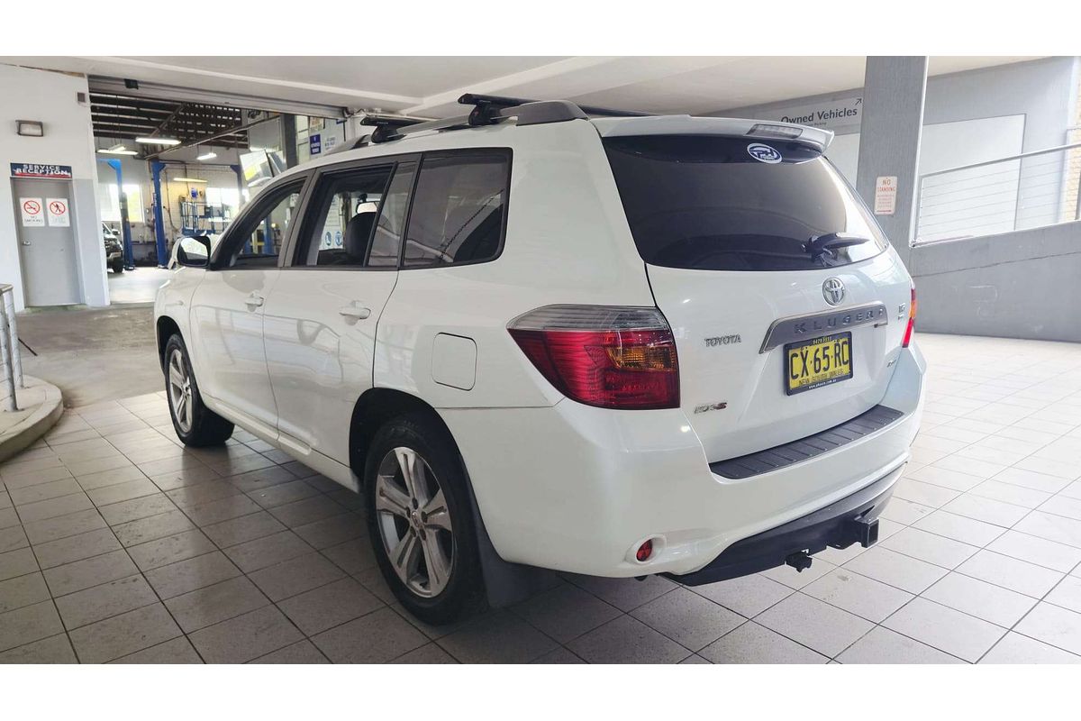 KLUGER GSU45R KX-S (4x4) 3.5L V6 MULTI POINT F/INJ 5 SP AUTOMATIC 4D WAGON 