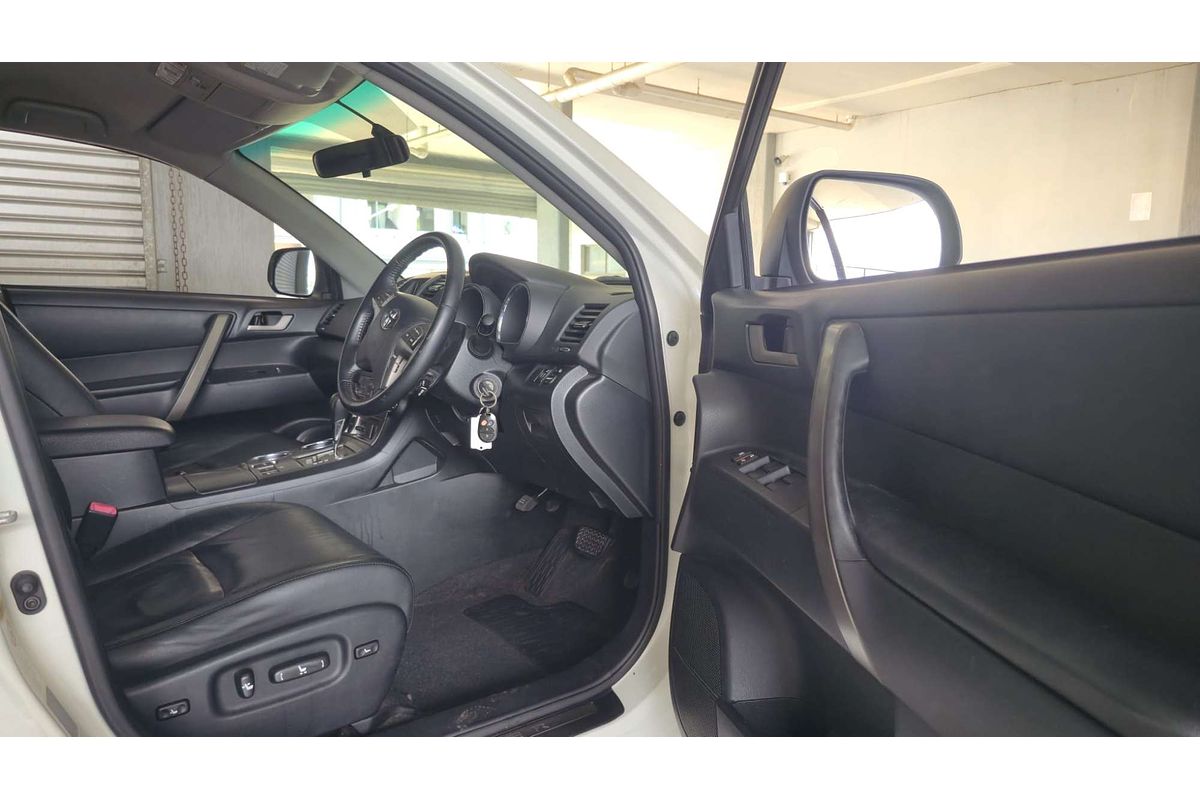 KLUGER GSU45R KX-S (4x4) 3.5L V6 MULTI POINT F/INJ 5 SP AUTOMATIC 4D WAGON 