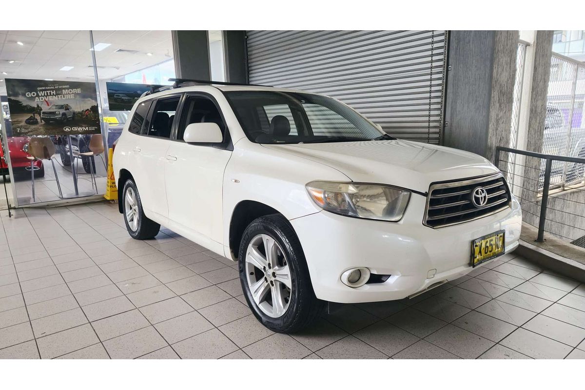 KLUGER GSU45R KX-S (4x4) 3.5L V6 MULTI POINT F/INJ 5 SP AUTOMATIC 4D WAGON 