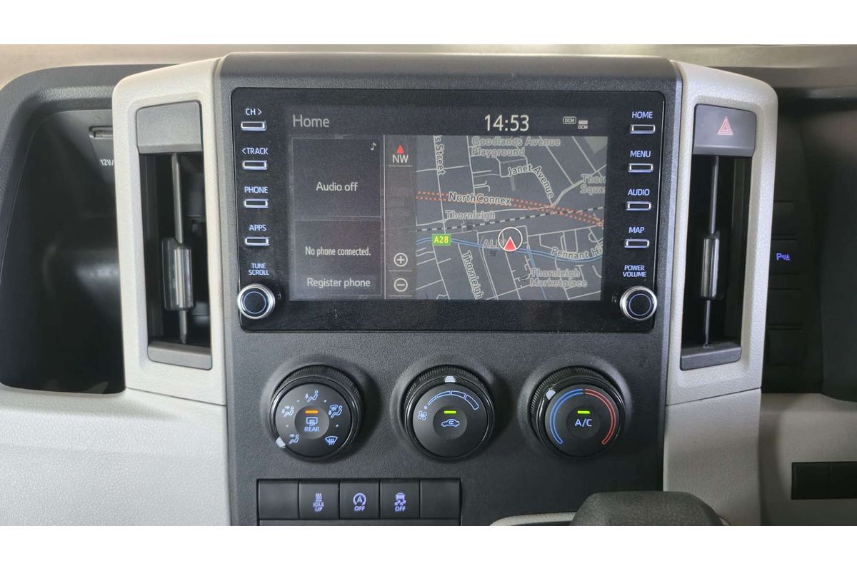 HIACE GDH300R LWB 2.8L DT4 TURBO CDI 6 SP AUTO SEQUENTIAL 5D VAN 