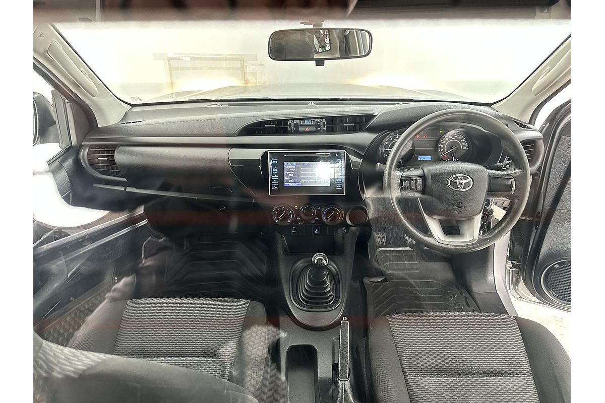 2018 Toyota Hilux Workmate TGN121R Rear Wheel Drive