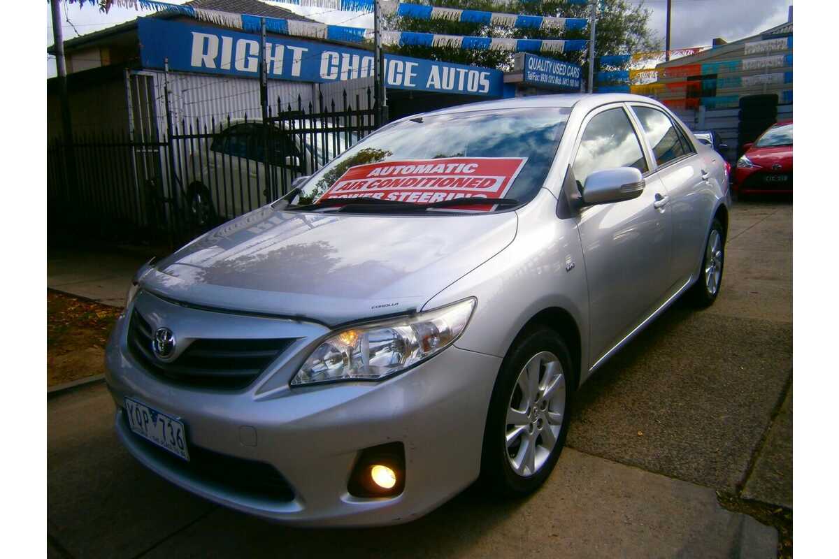 2011 Toyota Corolla Ascent Sport ZRE152R MY11