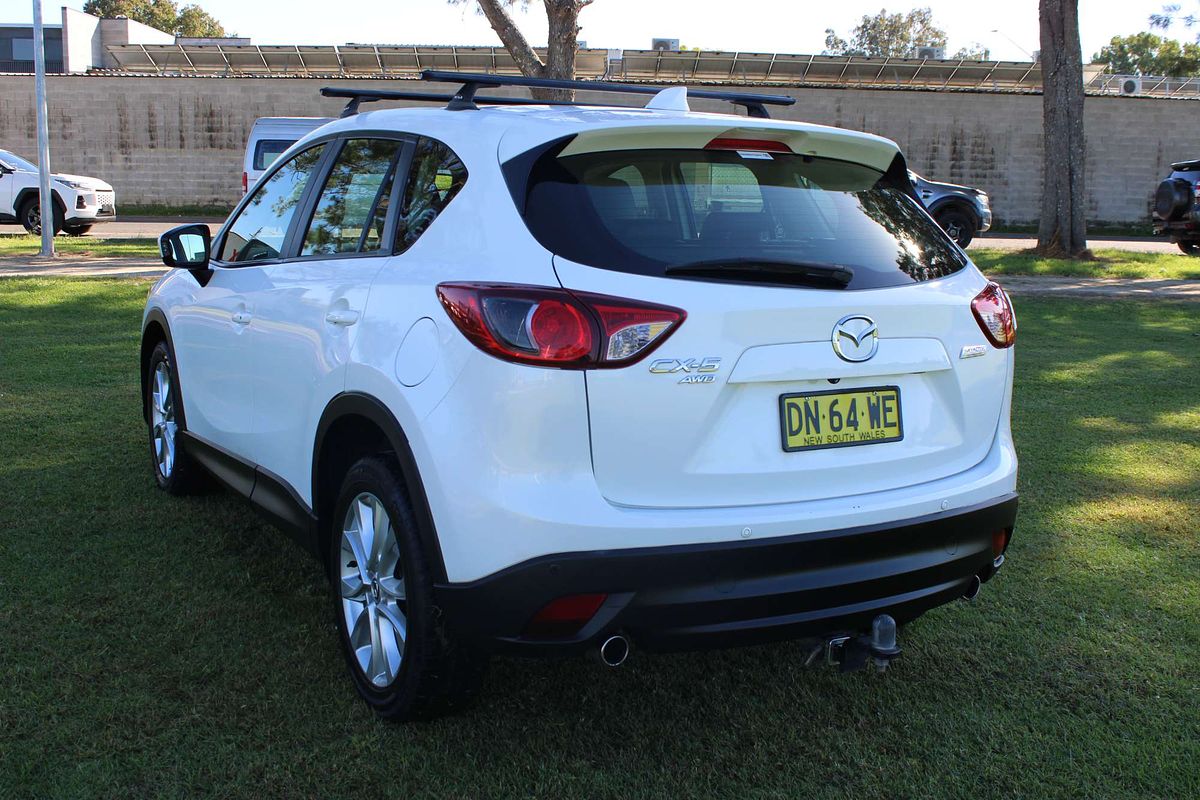 2014 MAZDA CX-5 GRAND TOURER (4x4) 6 SP AUTOMATIC 4D WAGON DT4 DIESEL