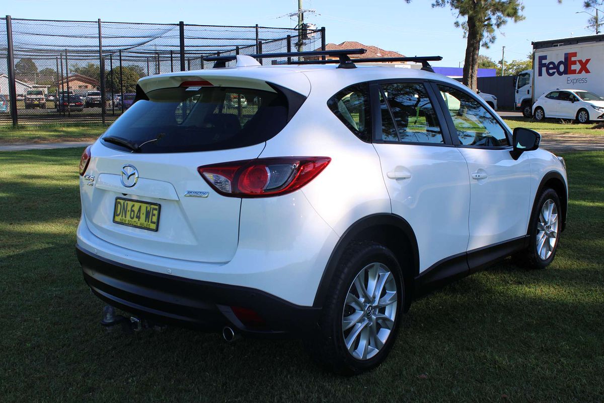 2014 MAZDA CX-5 GRAND TOURER (4x4) 6 SP AUTOMATIC 4D WAGON DT4 DIESEL