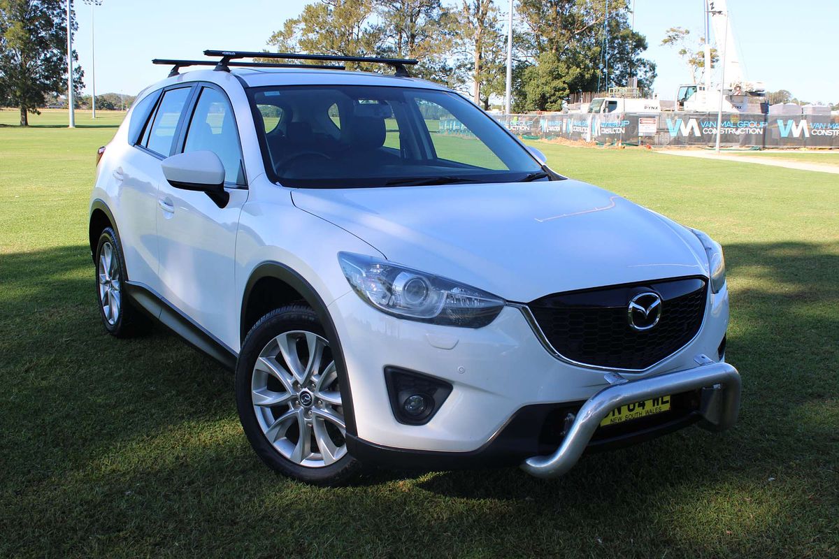 2014 MAZDA CX-5 GRAND TOURER (4x4) 6 SP AUTOMATIC 4D WAGON DT4 DIESEL