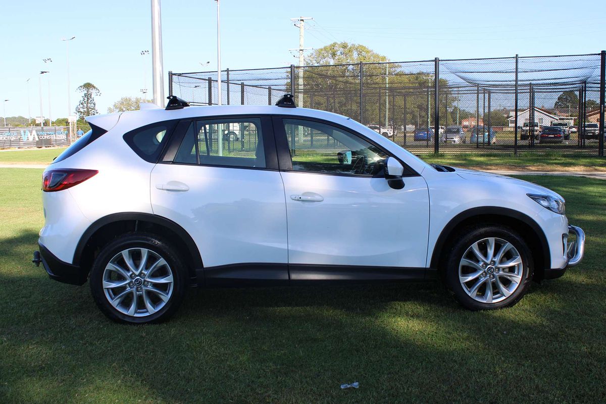 2014 MAZDA CX-5 GRAND TOURER (4x4) 6 SP AUTOMATIC 4D WAGON DT4 DIESEL