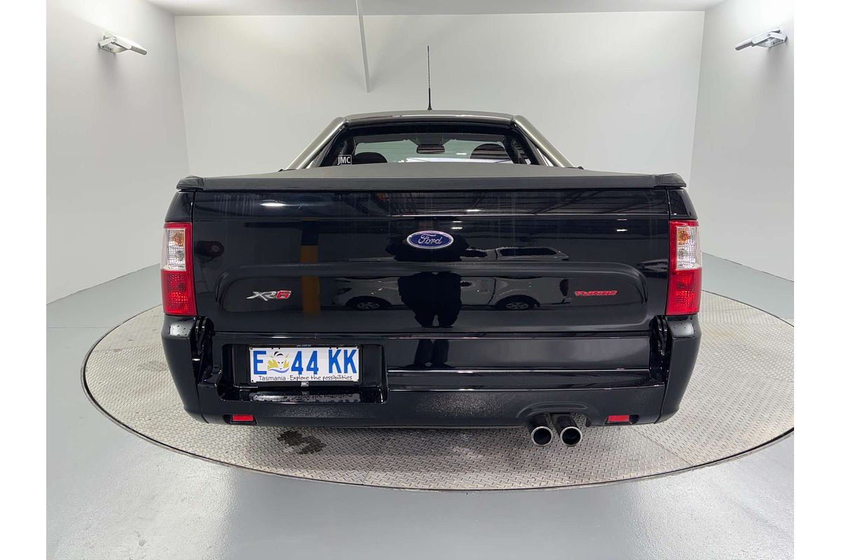 SOLD 2015 Ford Falcon Ute XR6 Turbo FG X Rear Wheel Drive in BLACK ...
