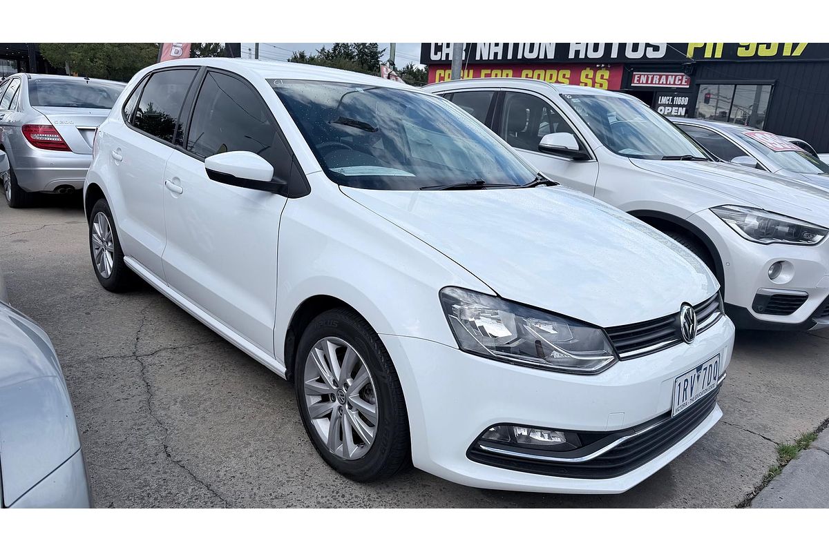 2016 Volkswagen Polo 81TSI Comfortline 6R