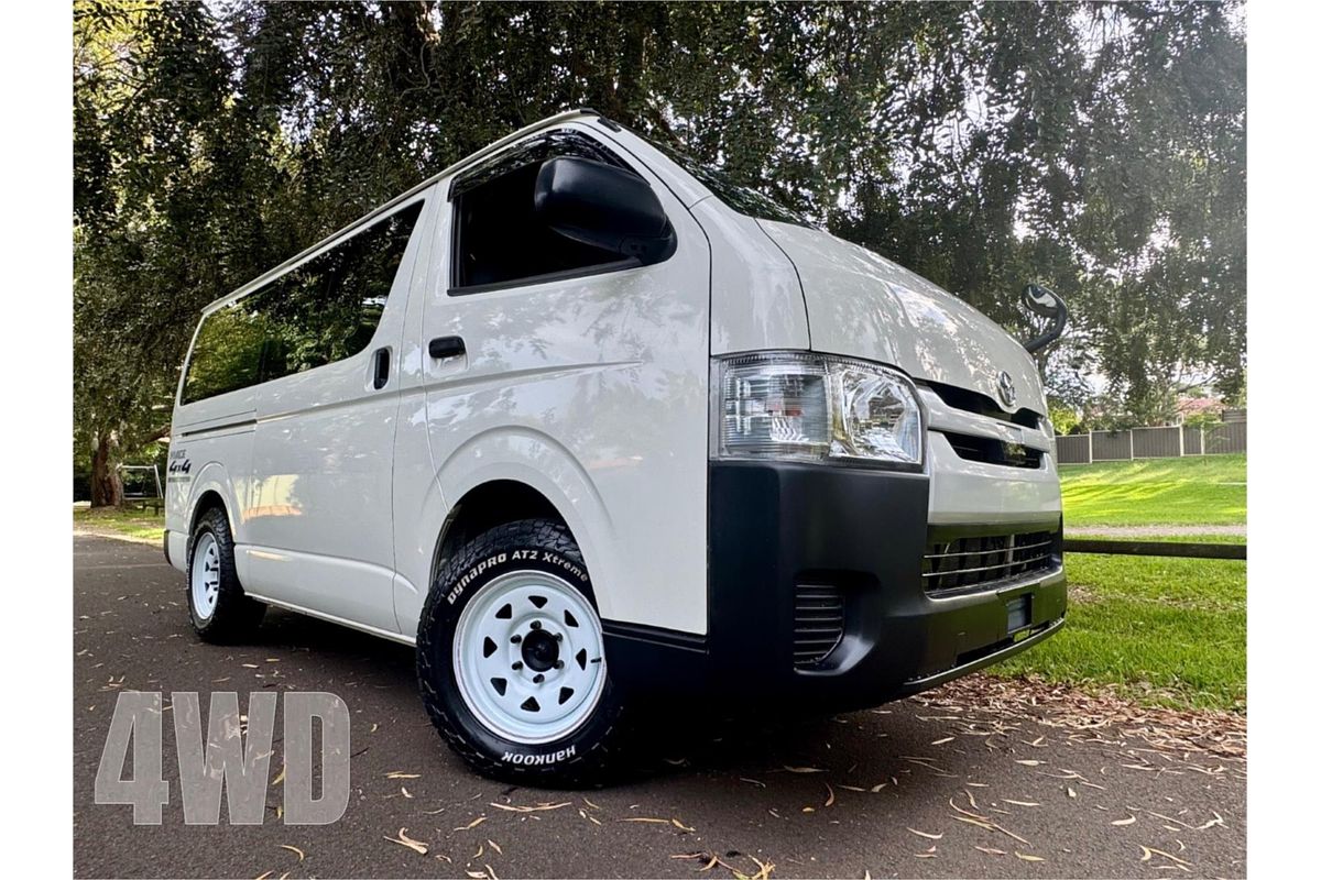 2018 Toyota Hiace 4WD DX Dual Door 4WD GDH206R MY18 UPGRADE 2018