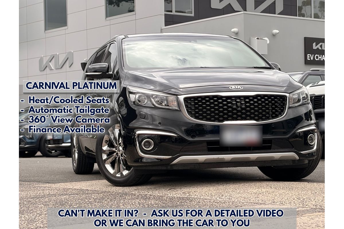 2016 Kia Carnival Platinum YP