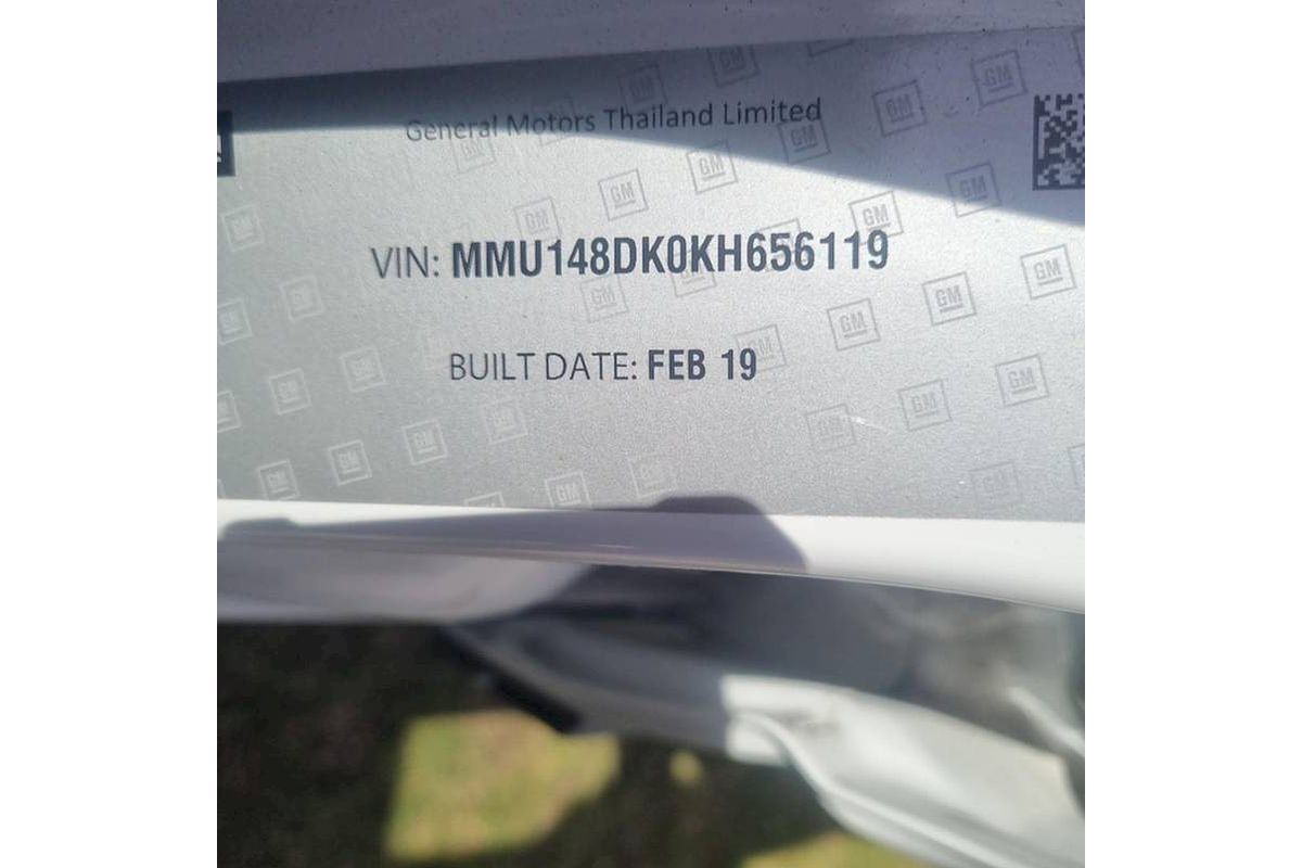 2019 Holden Colorado LS RG 4X4