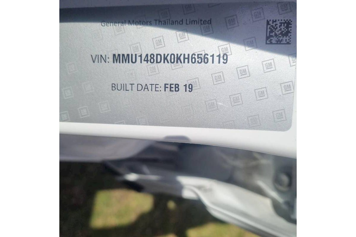 2019 Holden Colorado LS RG 4X4