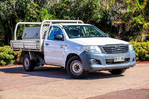 2012 Toyota Hilux Workmate TGN16R Rear Wheel Drive