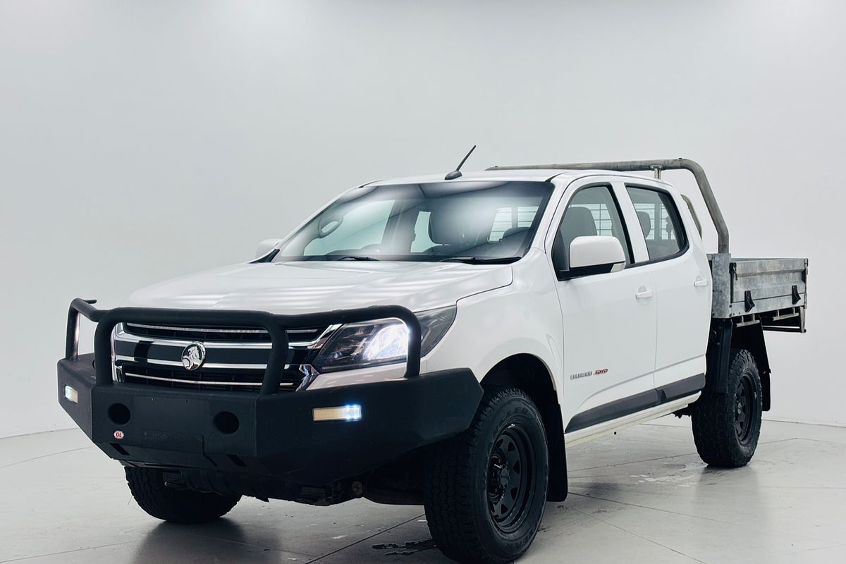 2019 HOLDEN COLORADO LS (4x4) (5YR) 6 SP AUTOMATIC CREW C/CHAS DT4 DIESEL