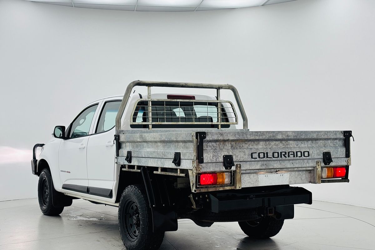 2019 HOLDEN COLORADO LS (4x4) (5YR) 6 SP AUTOMATIC CREW C/CHAS DT4 DIESEL