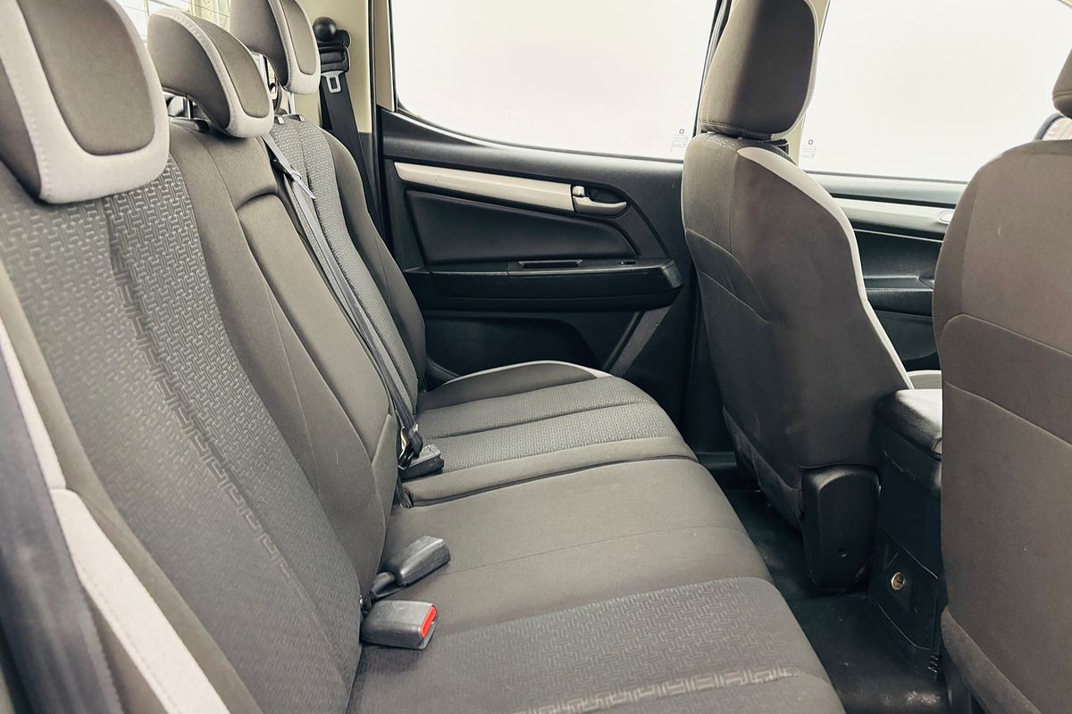 2019 HOLDEN COLORADO LS (4x4) (5YR) 6 SP AUTOMATIC CREW C/CHAS DT4 DIESEL