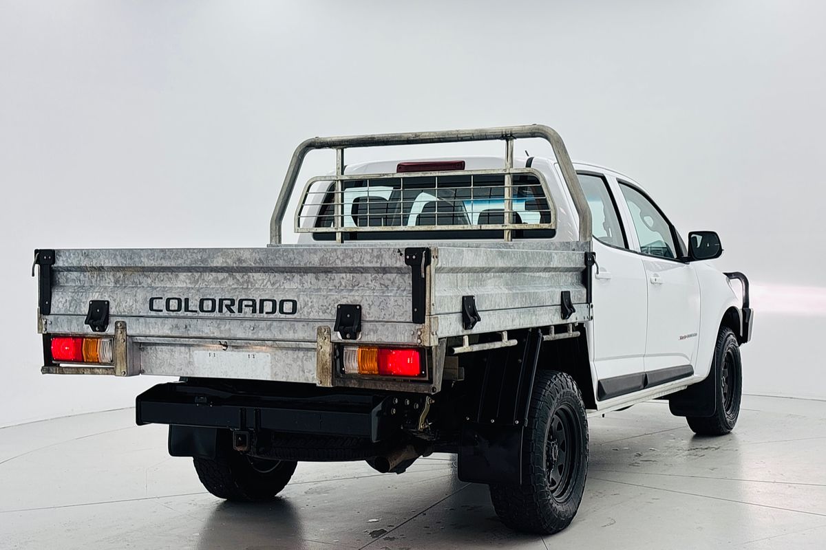 2019 HOLDEN COLORADO LS (4x4) (5YR) 6 SP AUTOMATIC CREW C/CHAS DT4 DIESEL