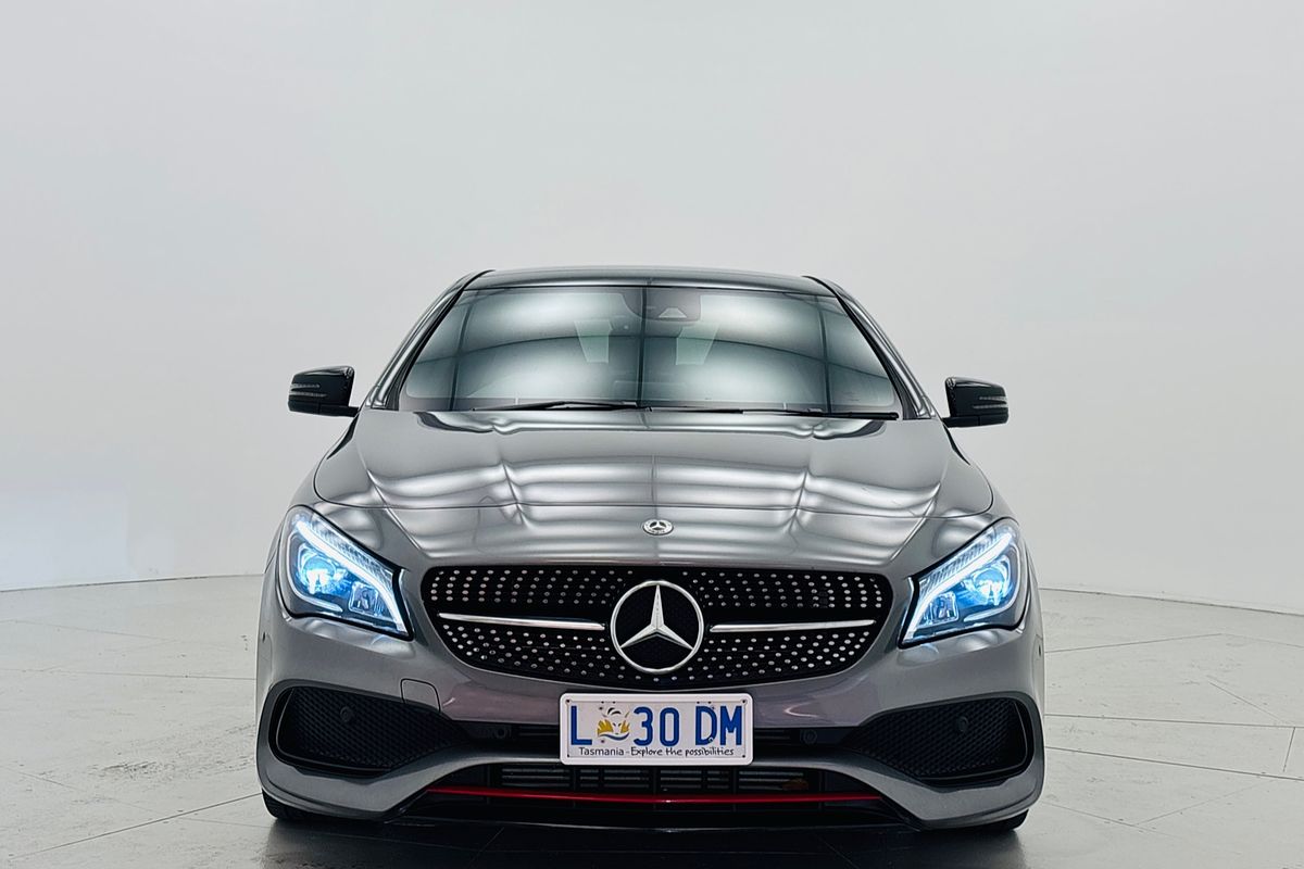 2018 Mercedes-benz CLA 250 SPORT 4MATIC 7 SP AUTO DUAL CLUTCH 4D COUPE T4